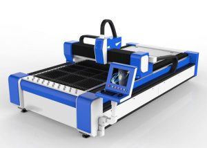 500w ბოჭკოვანი ლაზერული ჭრის მანქანა უჟანგავი ფოლადის / ms მაღალი სიჩქარით 100 მ / წთ